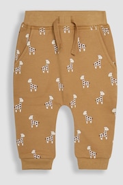 JoJo Maman Bébé Brown Baby Giraffe Hooded Set 3 Piece - Image 4 of 10