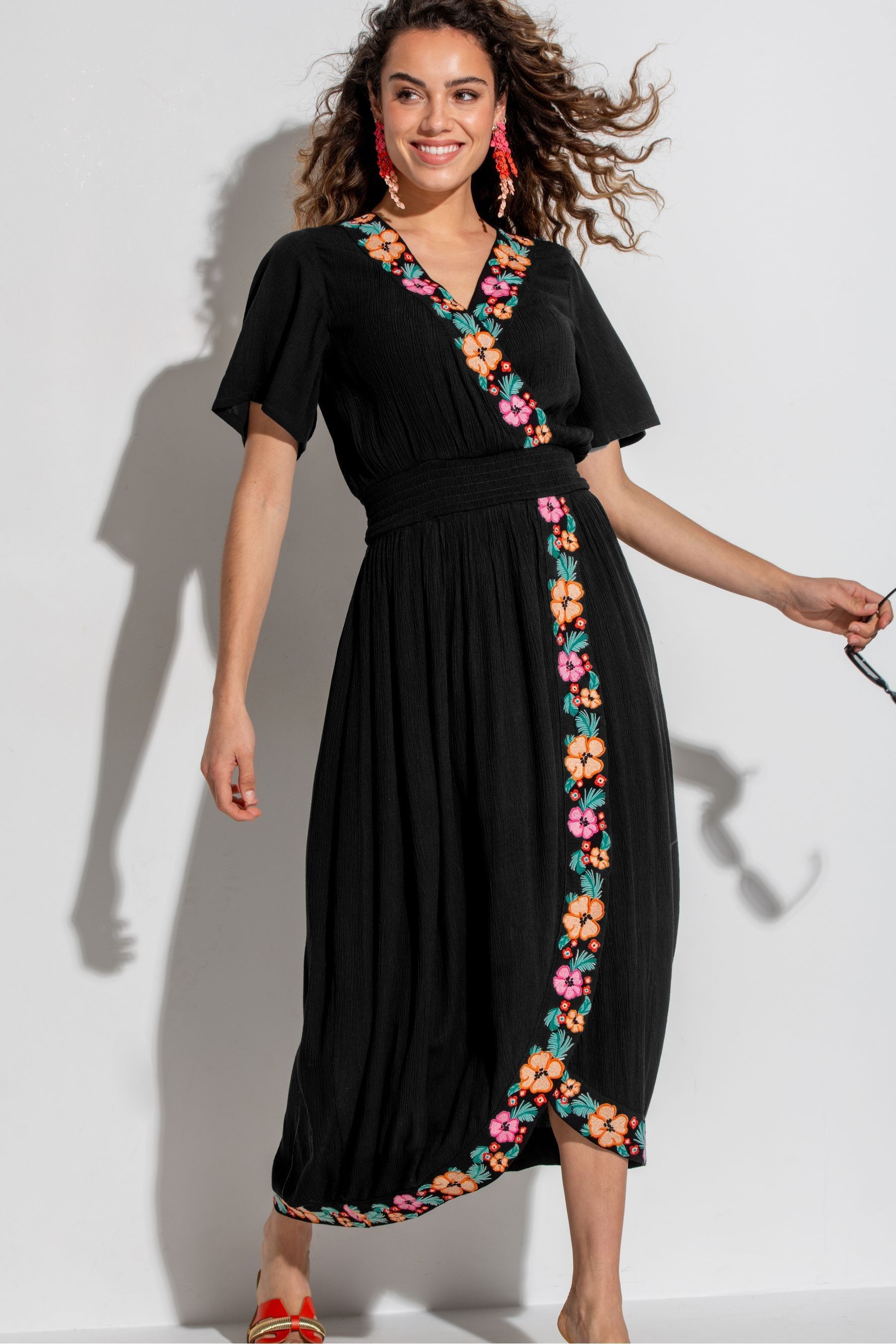 Viscose beach dress cheap