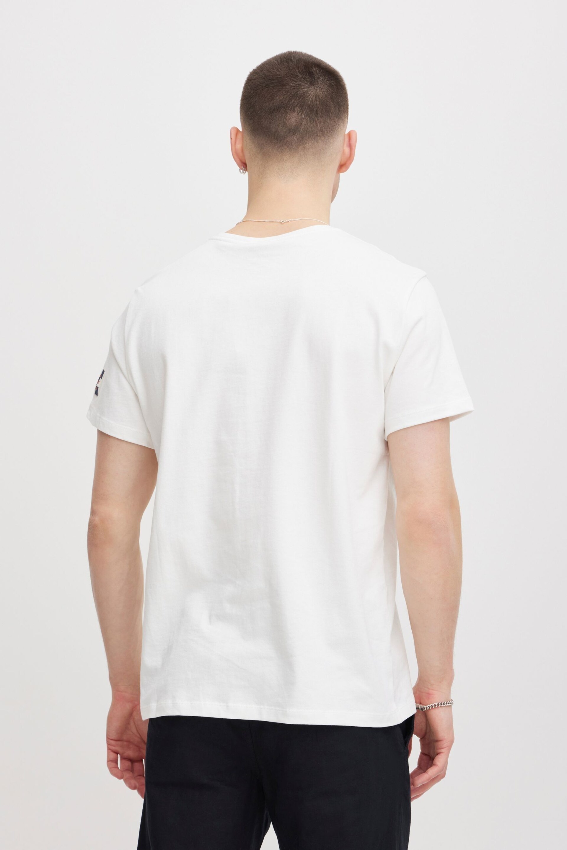 Blend White Printed Short Sleeve T-Shirt - Image 2 of 5