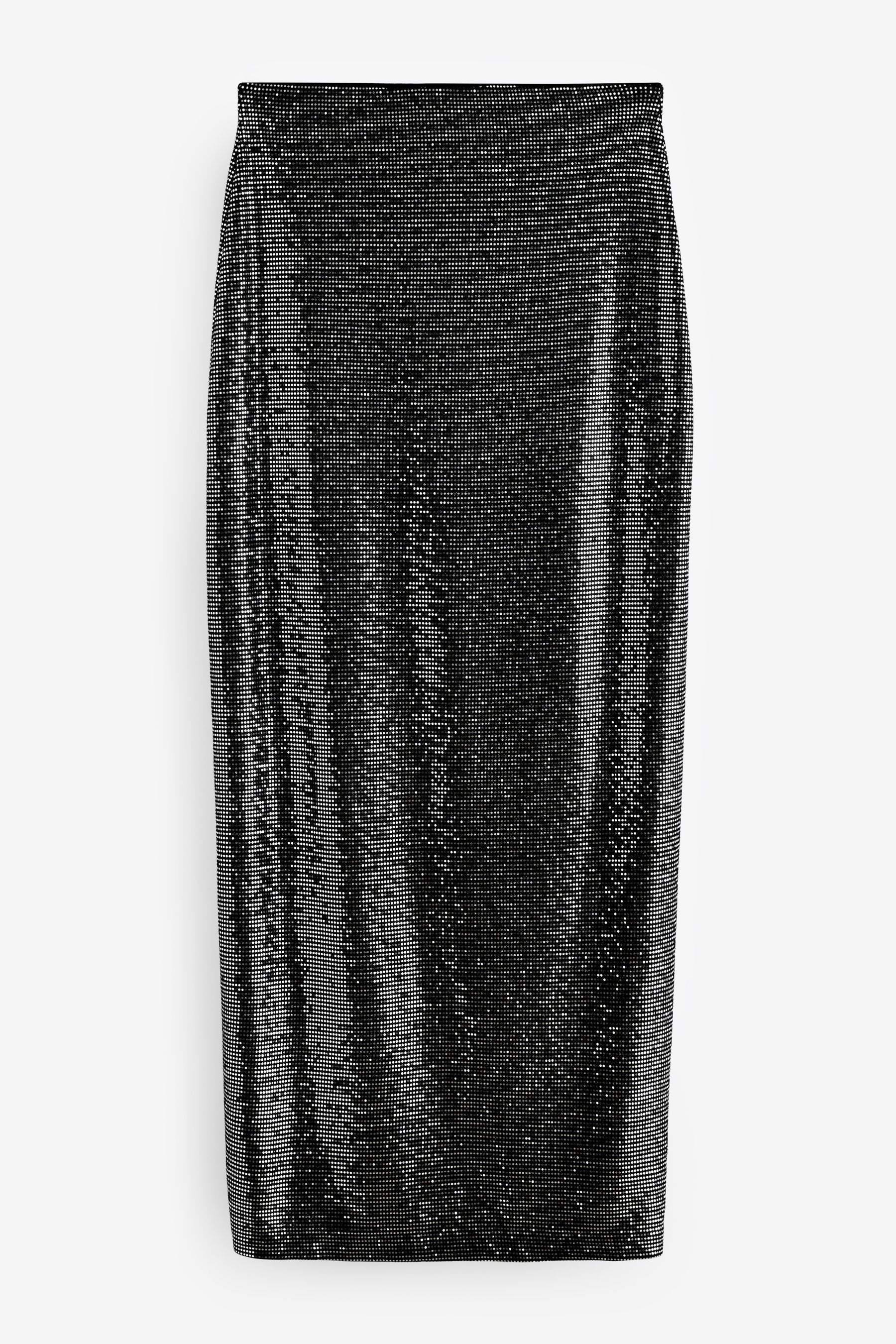 Wallis silver sequin skirt outlet