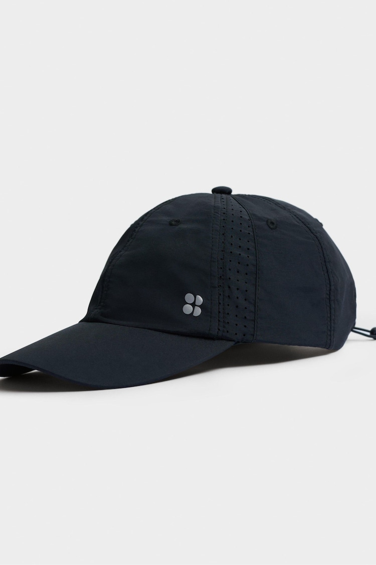 Sweaty Betty Black Swiftie Pace Cap - Image 4 of 4