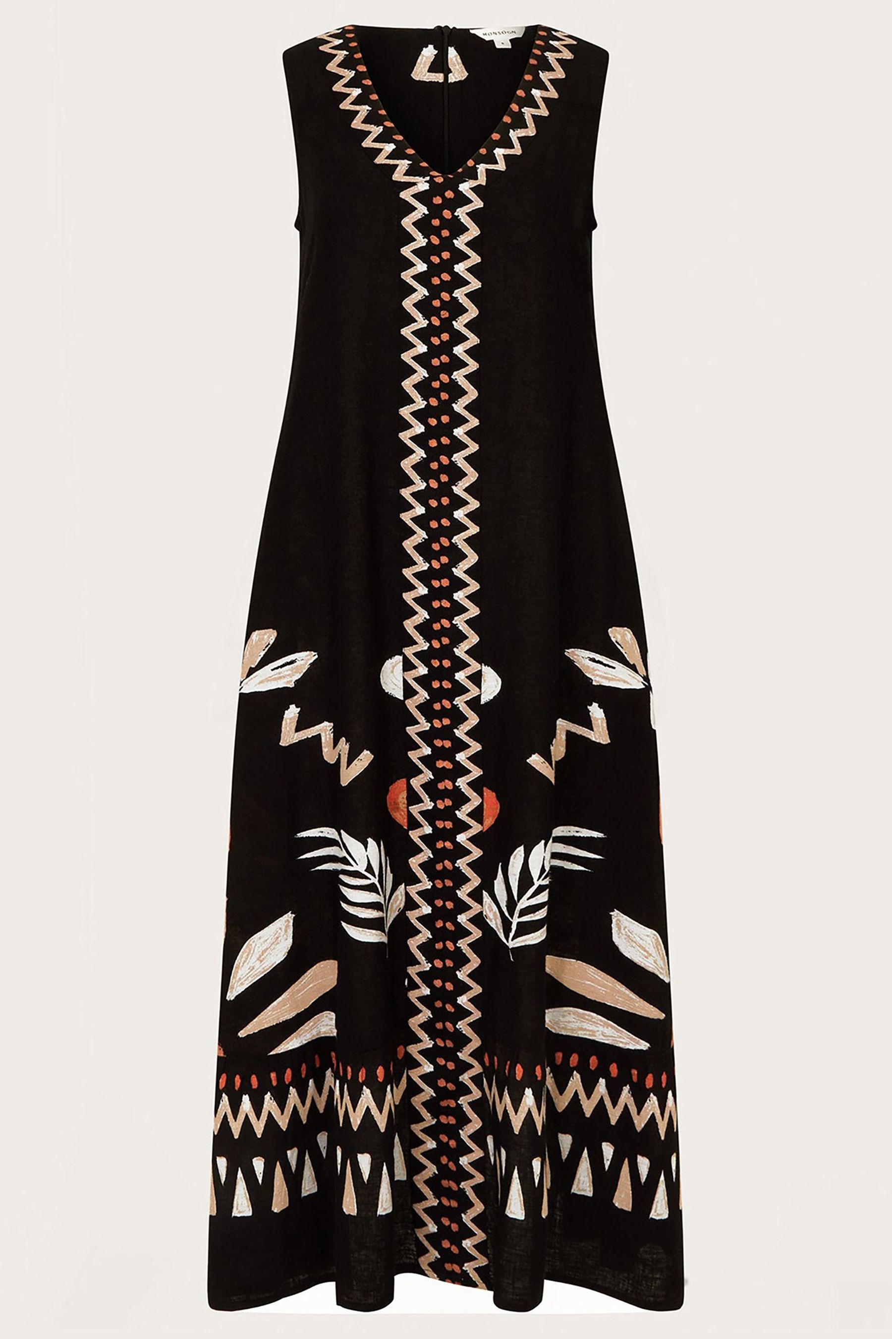 Monsoon black and white dress shop