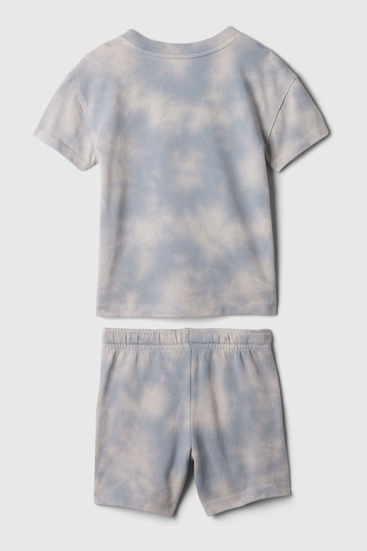 Gap Grey Tie-Dye Shorts Set (12mths-5yrs) - Image 2 of 2