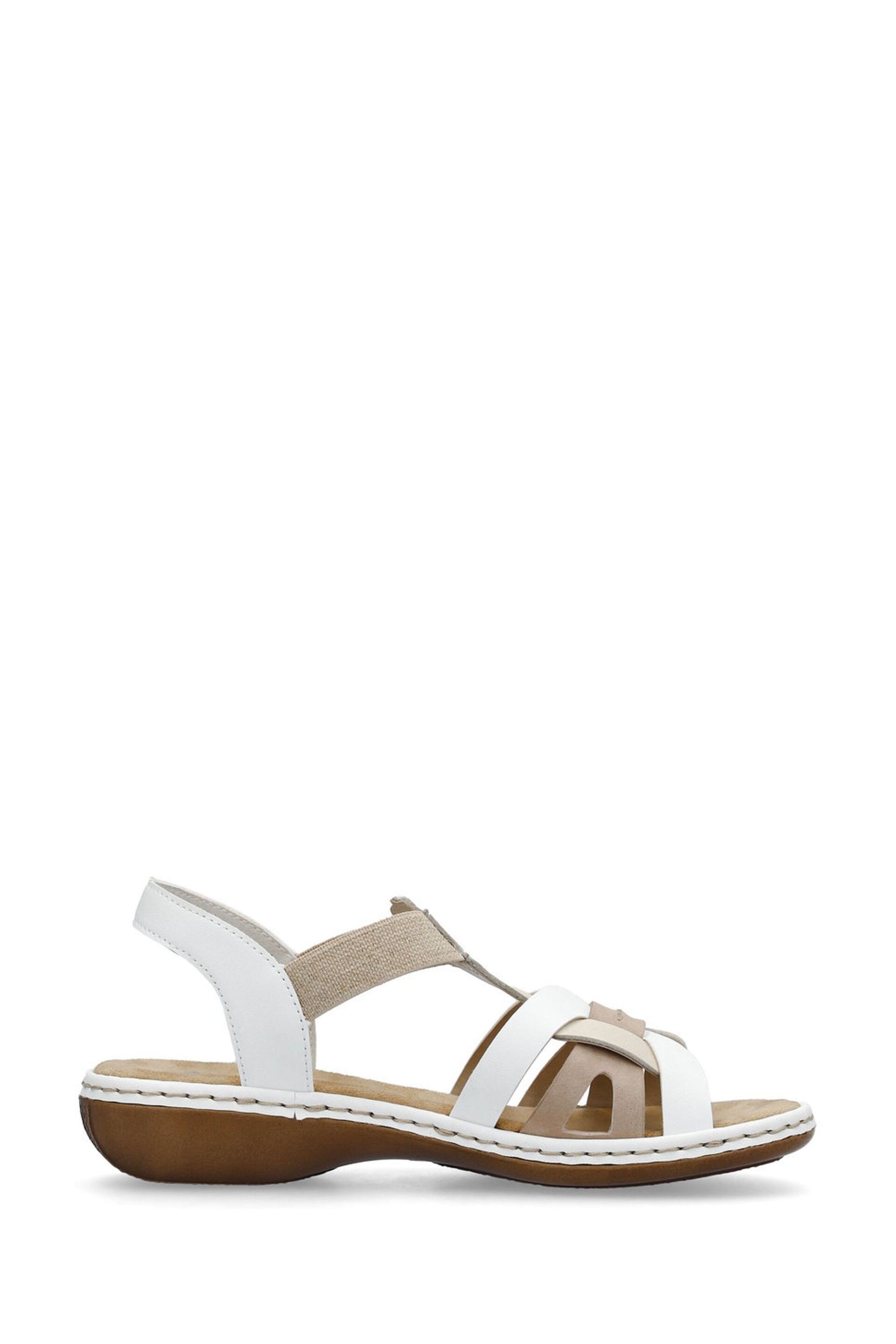 Rieker Womens Elastic Band (Goring) Multi Sandals - Image 2 of 9