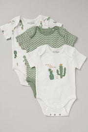 Homegrown Printed White Bodysuit Set 3 Pack - Image 1 of 5