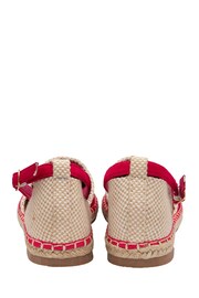 Dunlop Pink Flat Espadrille Sandals - Image 3 of 4