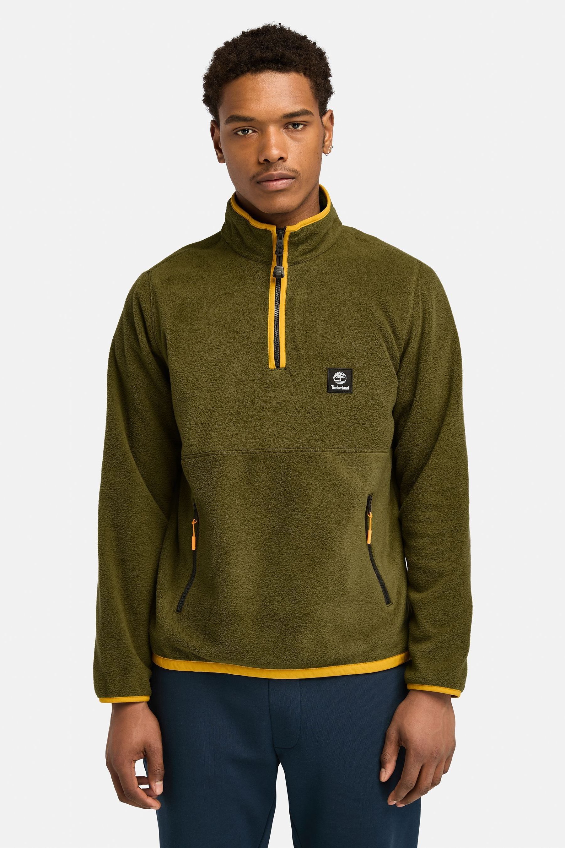Buy Timberland Green Polar Quarter Zip Fleece from Next United Arab Emirates