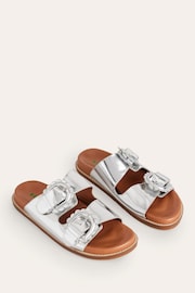 Boden Silver Double Buckle Sliders - Image 3 of 4
