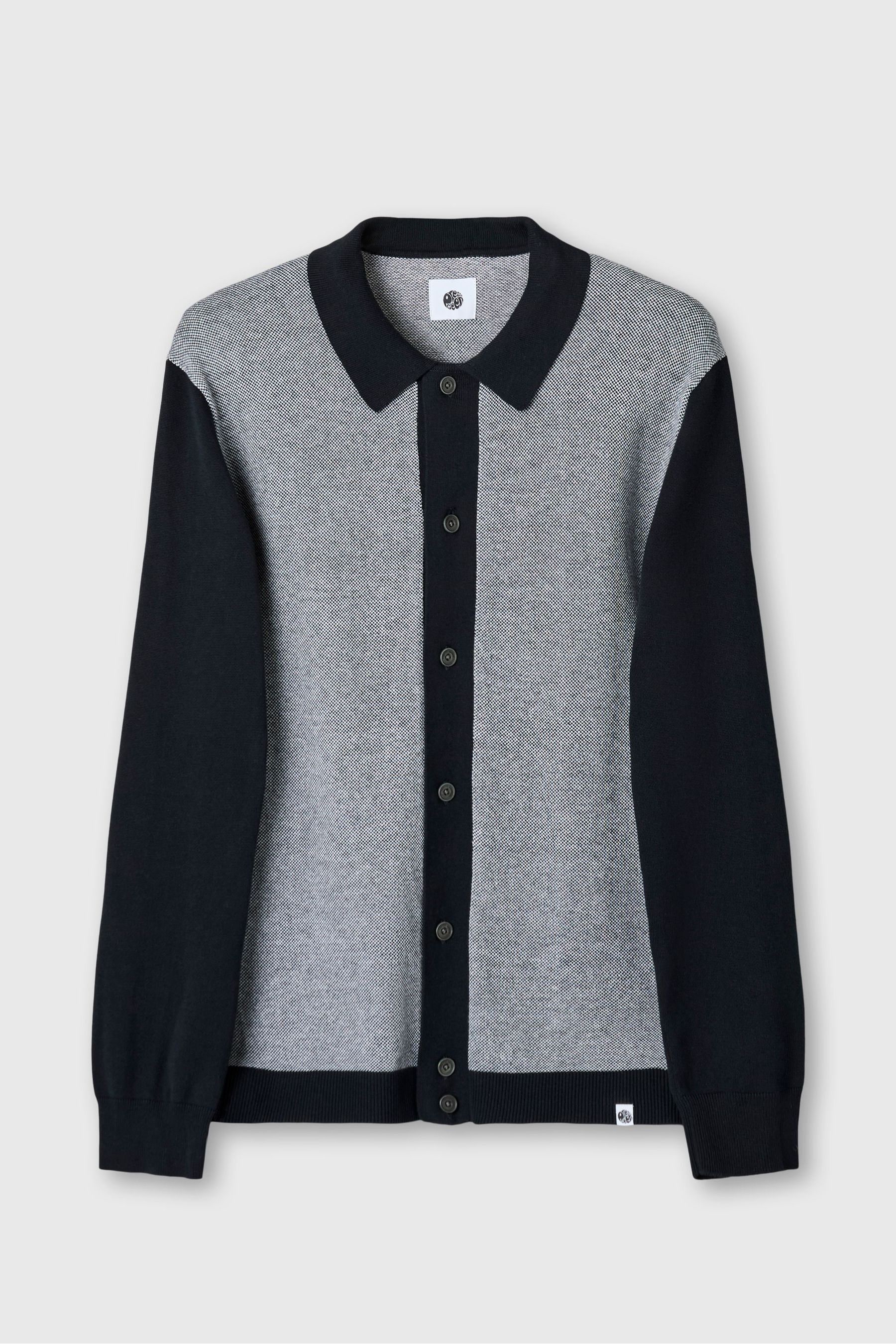 Buy Pretty Green Roxy Knitted Contrast Shirt from Next Australia