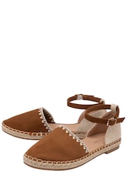 Dunlop Brown Flat Espadrille Sandals - Image 2 of 4