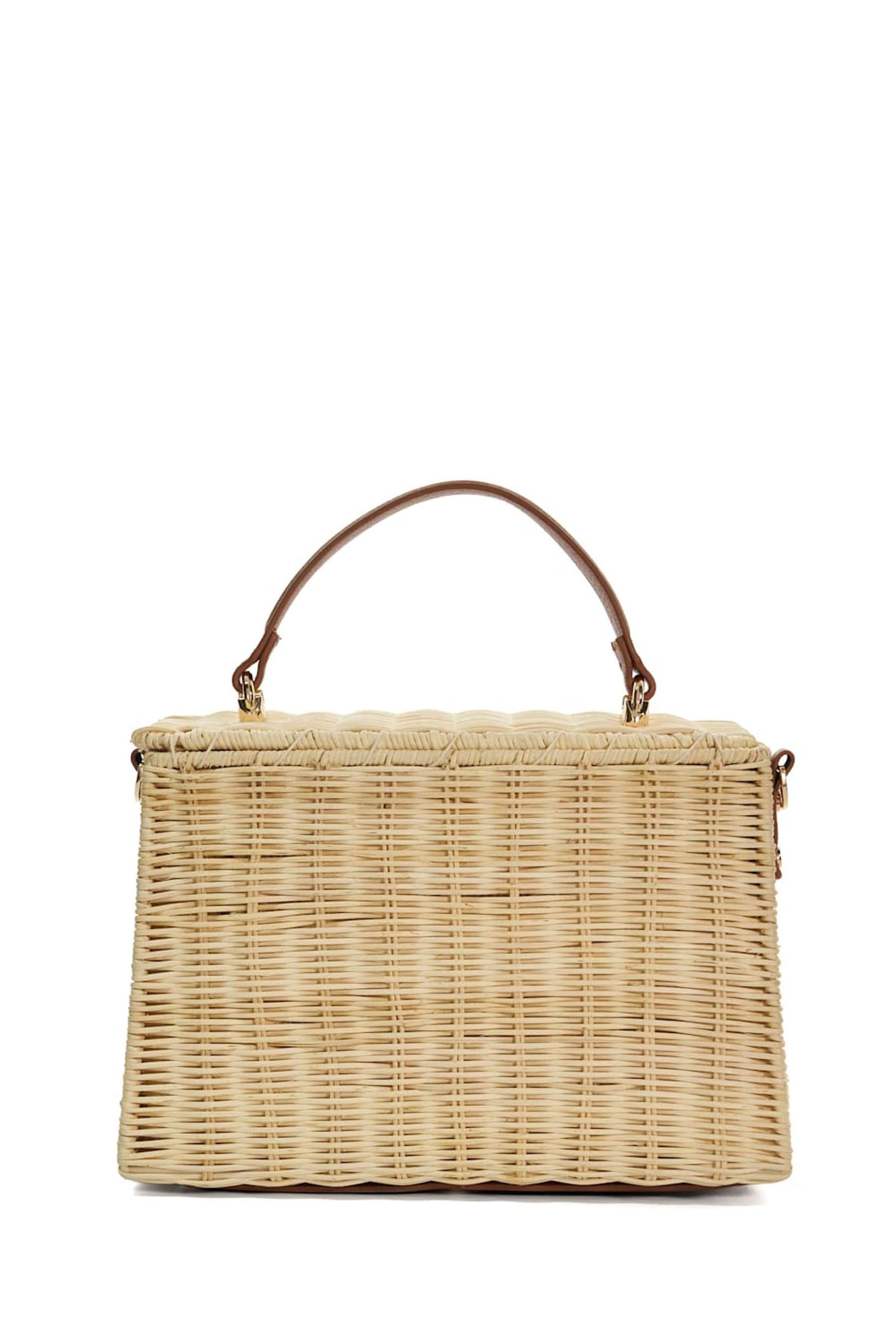 Buy Dune London Natural Small Delliha Bug Wicker Grab Bag from Next Austria
