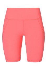 Sweaty Betty Coral Pink Sweaty Betty Coral Pink Power 9" Biker Shorts - Image 10 of 10