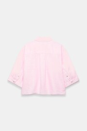 Mint Velvet Pink Linen Shirt - Image 4 of 4