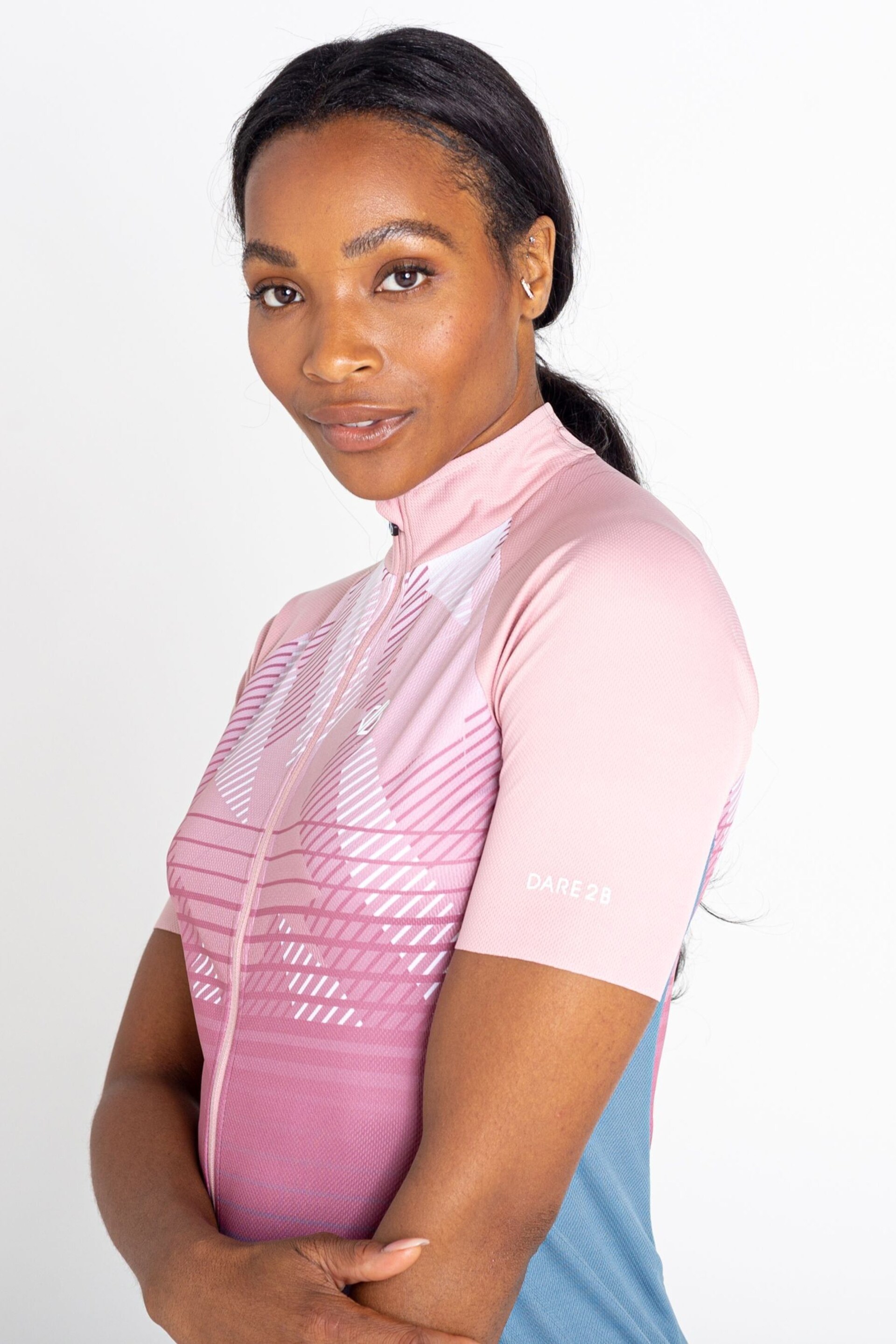 Dare 2b Pink AEP Prompt Cycle Jersey - Image 5 of 6