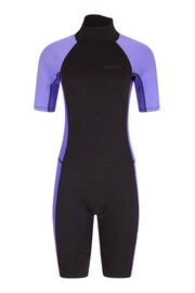 Mountain Warehouse Purple Womens Shorty Neoprene Wetsuit - Image 1 of 4