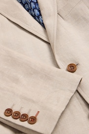 White Stuff Natural Linen Blazer - Image 7 of 7