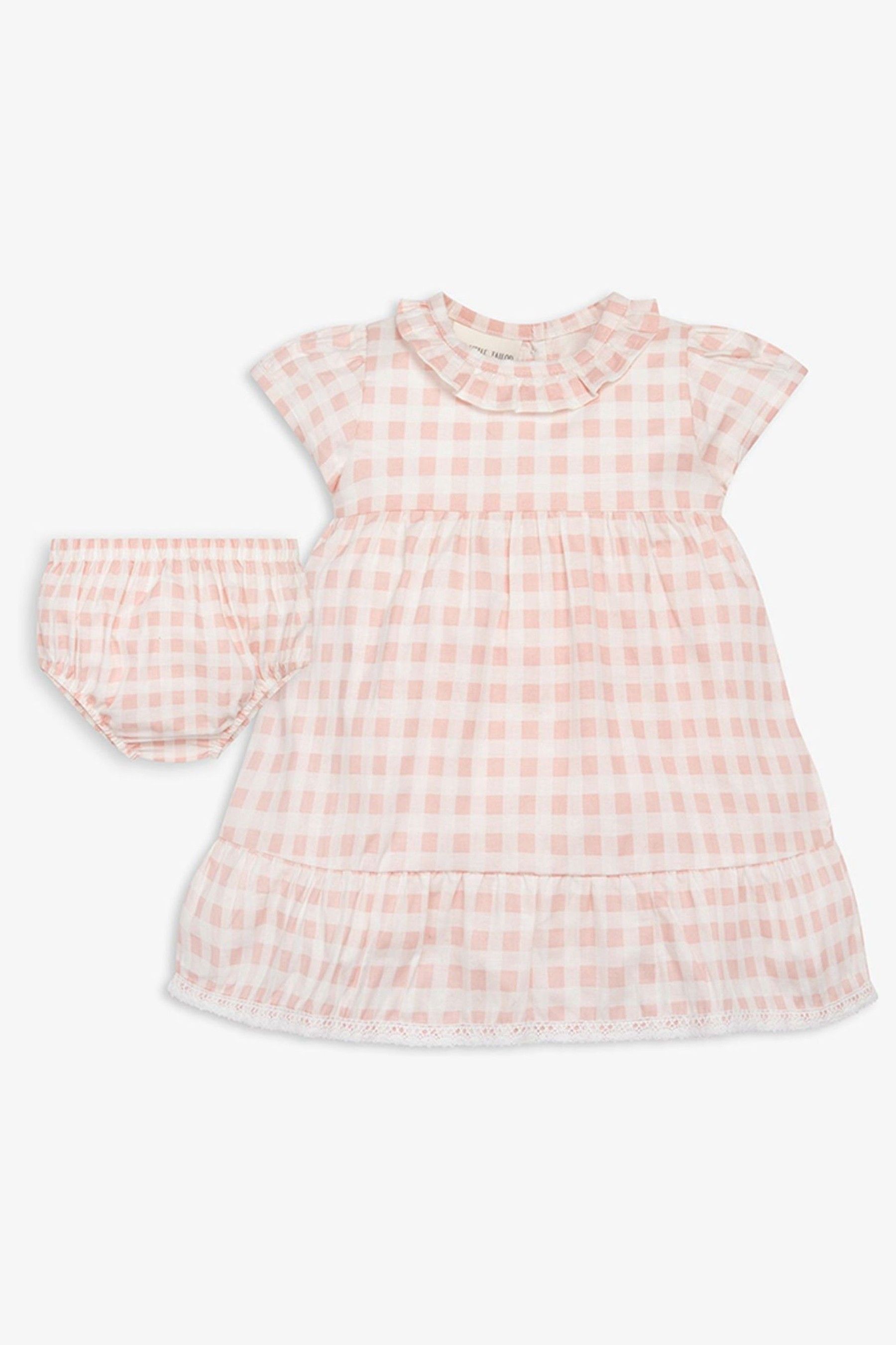 The Little Tailor Baby 100 Cotton Dress And Bloomer Set