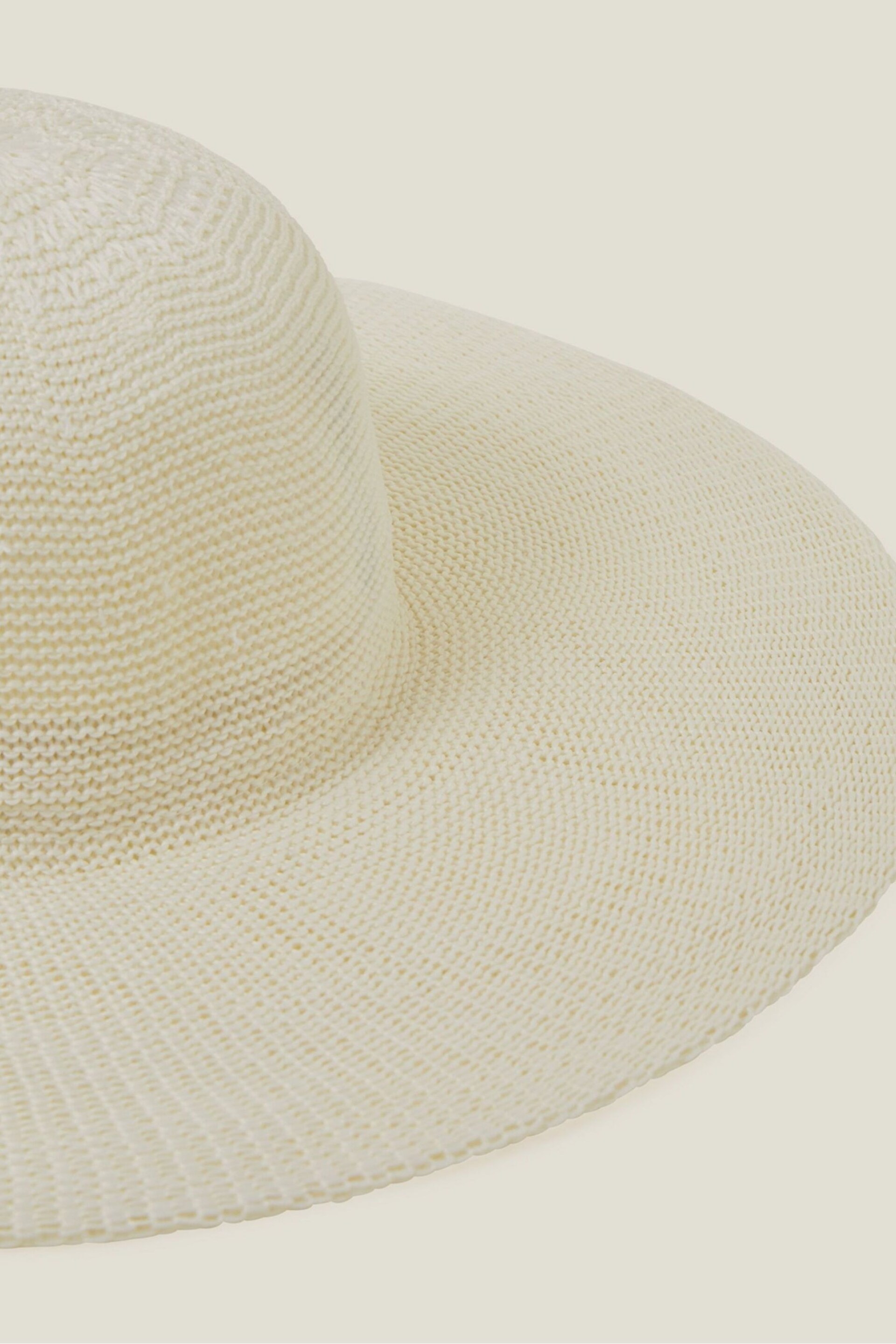 Accessorize Natural Packable Floppy Hat - Image 2 of 3