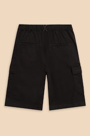 White Stuff Black Cargo Everleigh Shorts - Image 6 of 7