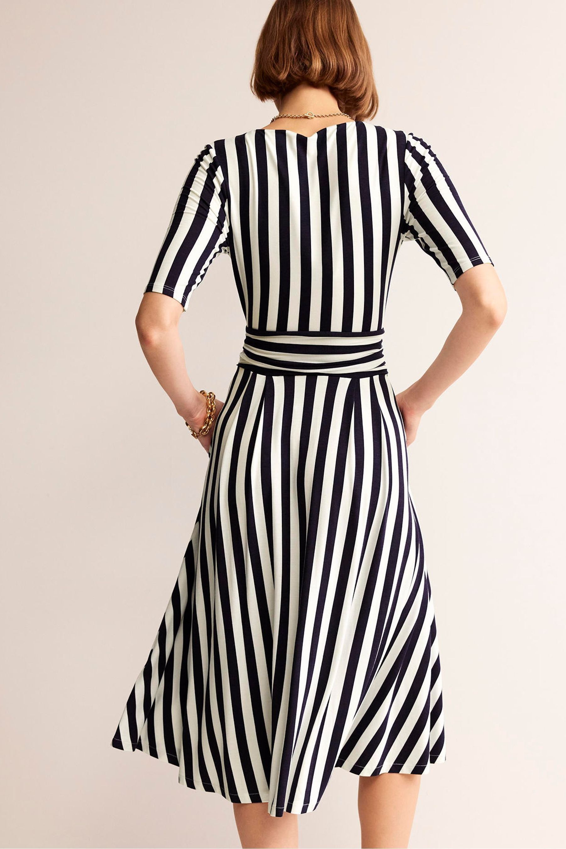 Buy Boden Blue Kassidy Jersey Midi Dress from Next Luxembourg