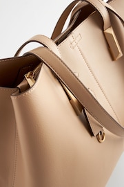 Camel Open Tote Bag - Image 7 of 9