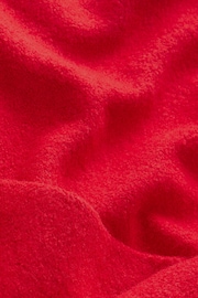 Red Textured Boucle Jacket With Wool - Image 6 of 6