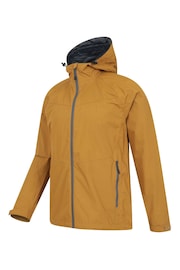 Mountain Warehouse Yellow Mens Radius Water Resistant Softshell Jacket - Image 4 of 5