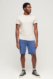 Superdry Blue Officer Chino Shorts - Image 3 of 4