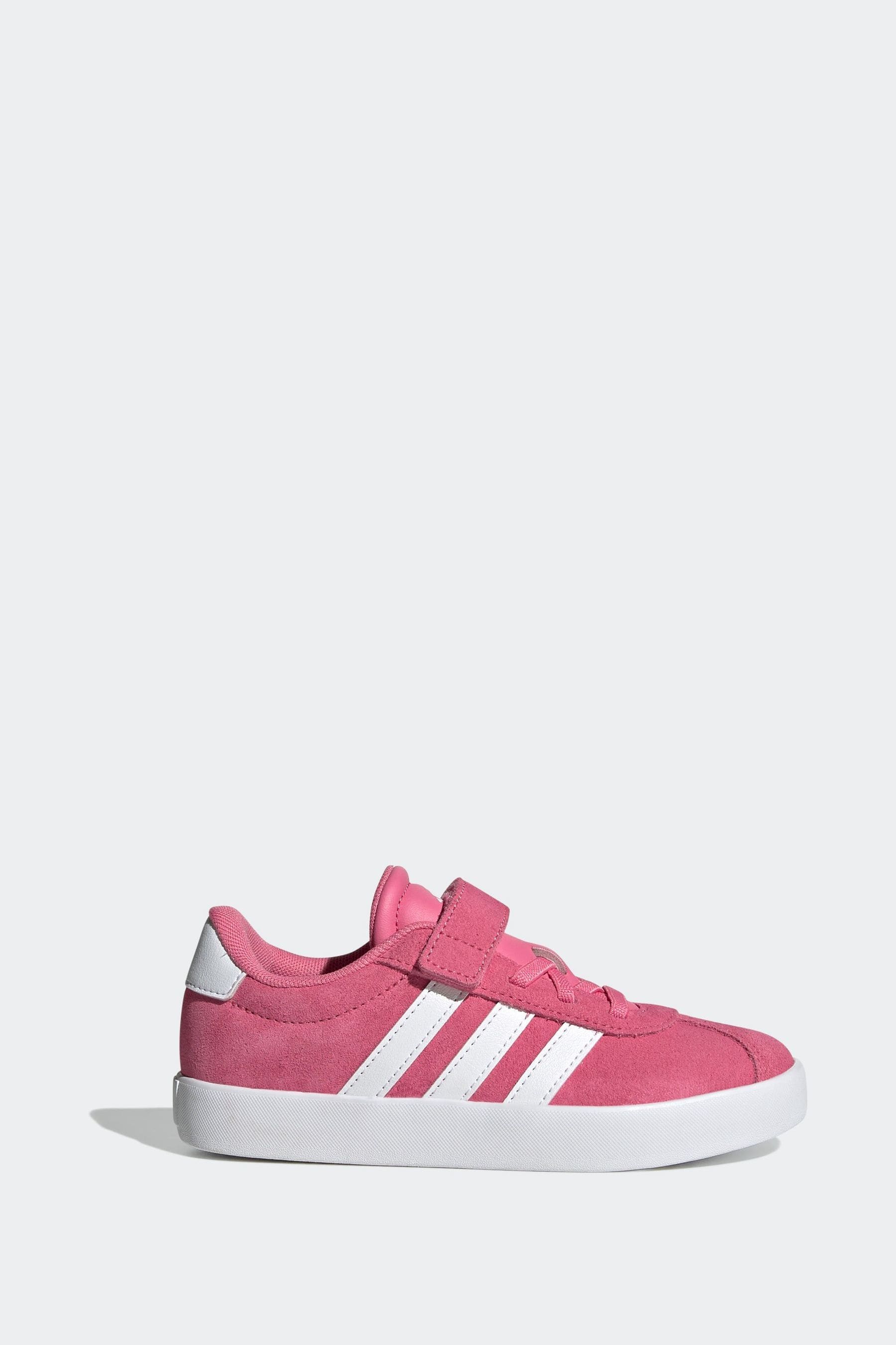 Ladies adidas pink trainers hotsell