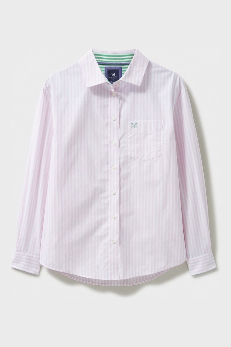 Crew Clothing Relaxed Fit Stripe Shirt - Image 5 of 5