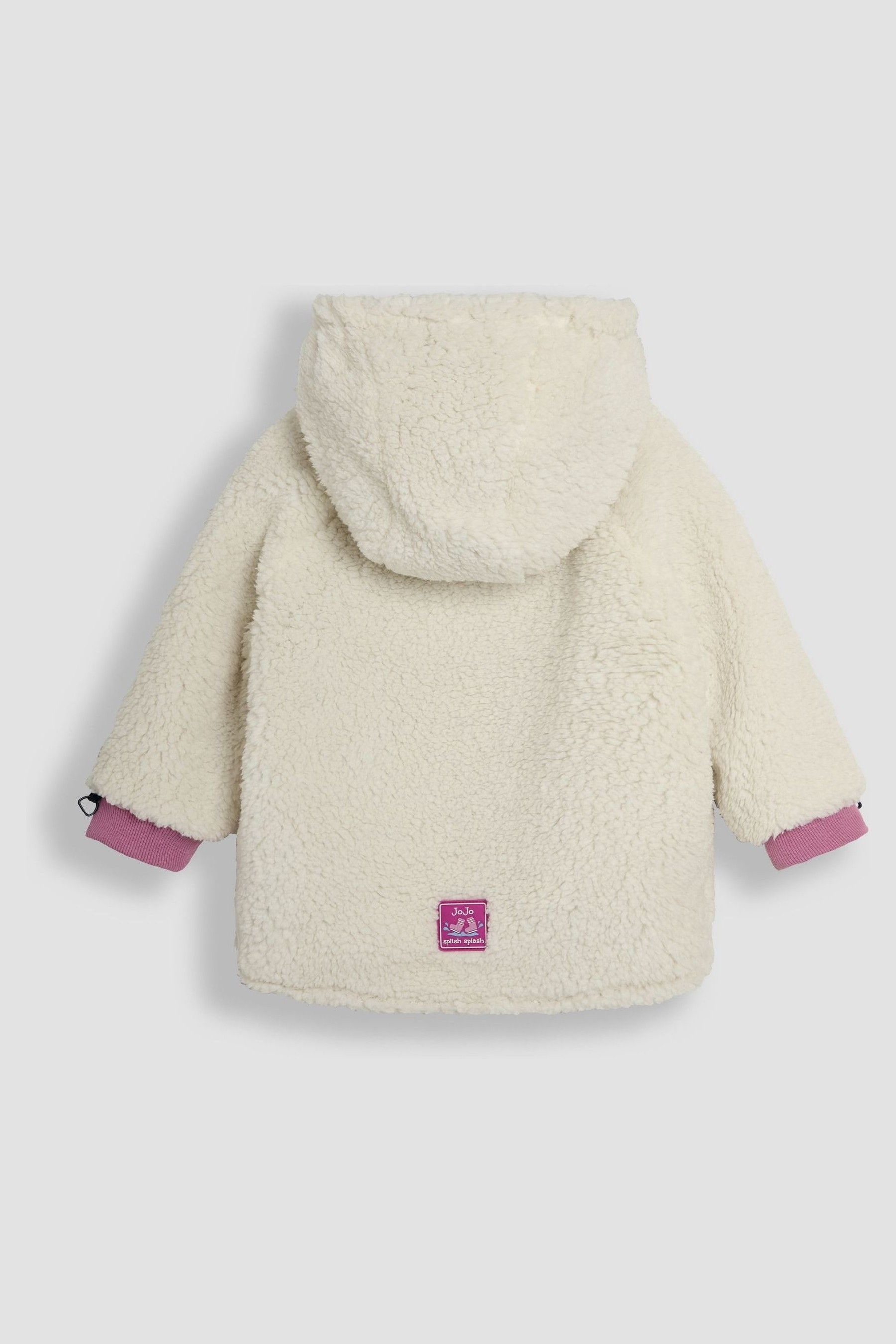 Pink reversible sherpa jacket on sale
