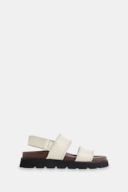 Whistles White Whipstitch Ruben Velcro Sandals - Image 1 of 4