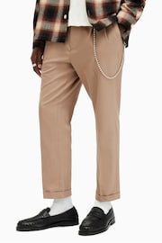 AllSaints Natural Tallis Trousers - Image 1 of 6