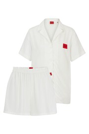 HUGO Regular-Fit Pyjamas With Red Logo Labels - Image 5 of 5
