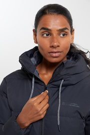 Mountain Warehouse Black Womens Cosy Extreme Short Down Jacket - Image 4 of 5