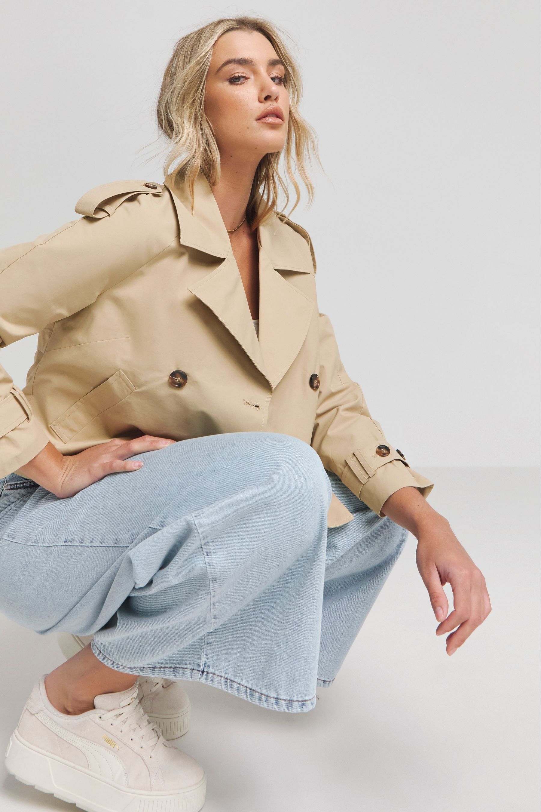 Simply be trench coat sales