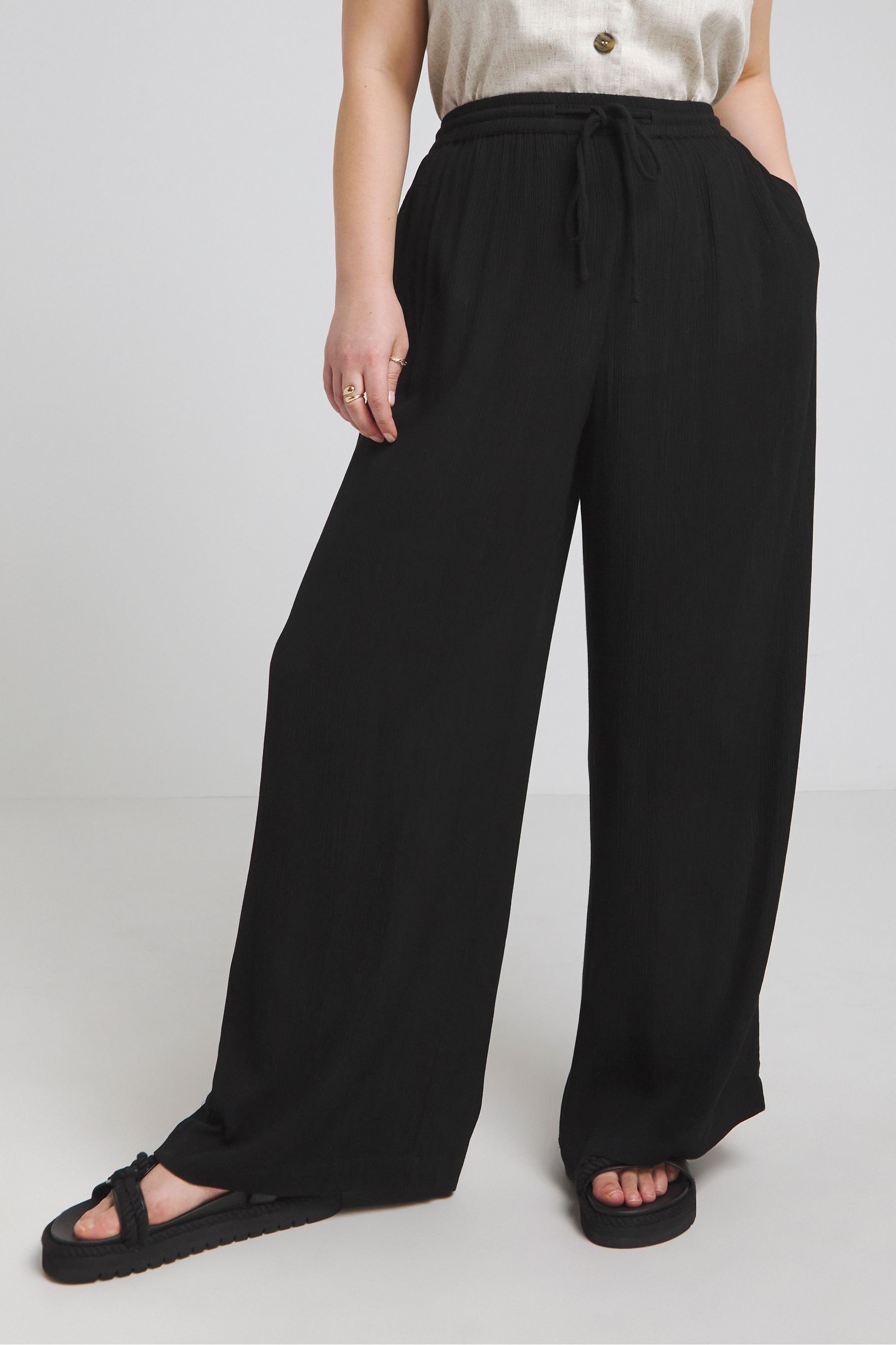 Simply be wide leg trousers top