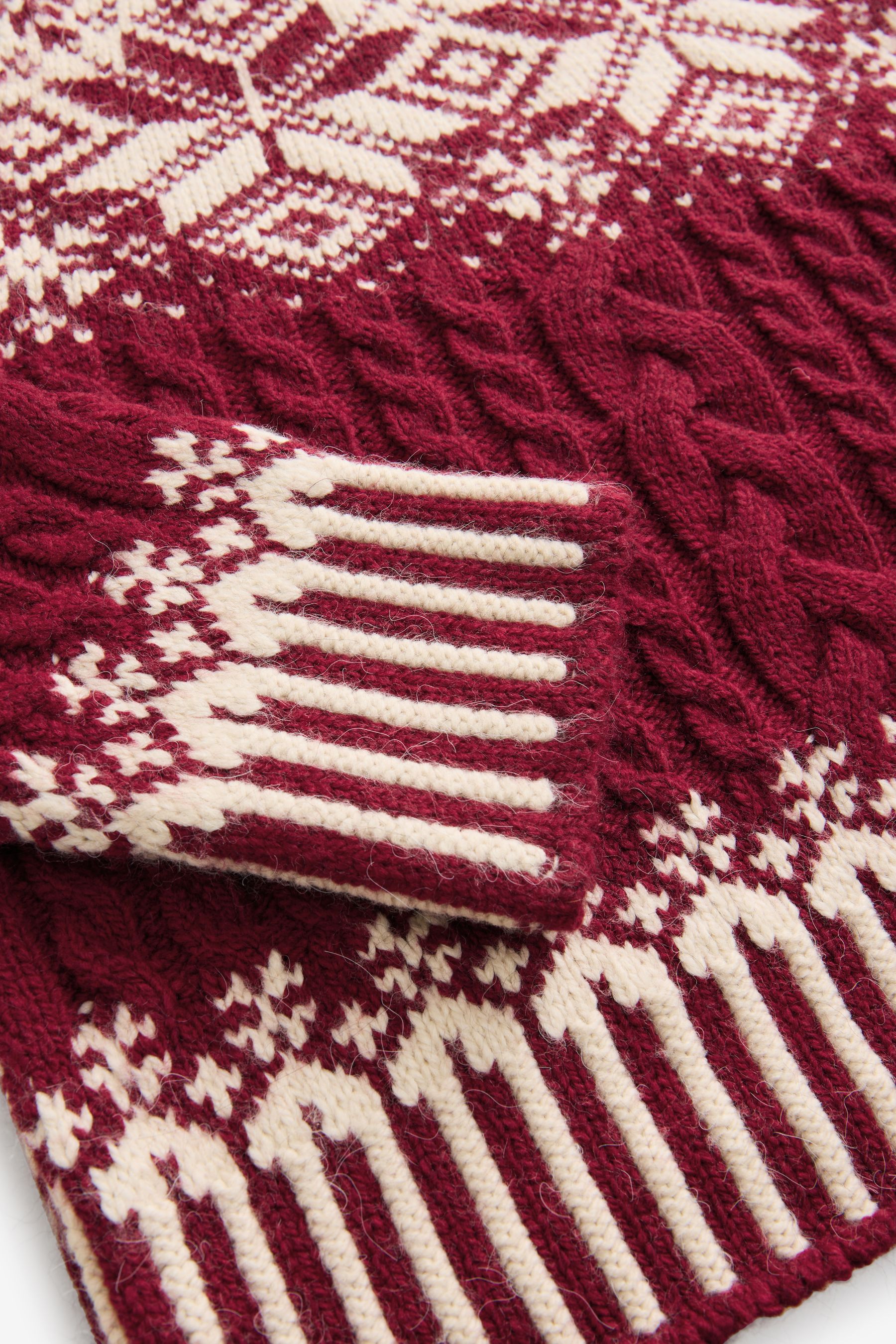 Abercrombie christmas jumper clearance