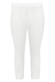 Live Unlimited Curve Ivory Cropped White Jeggings - Image 6 of 6