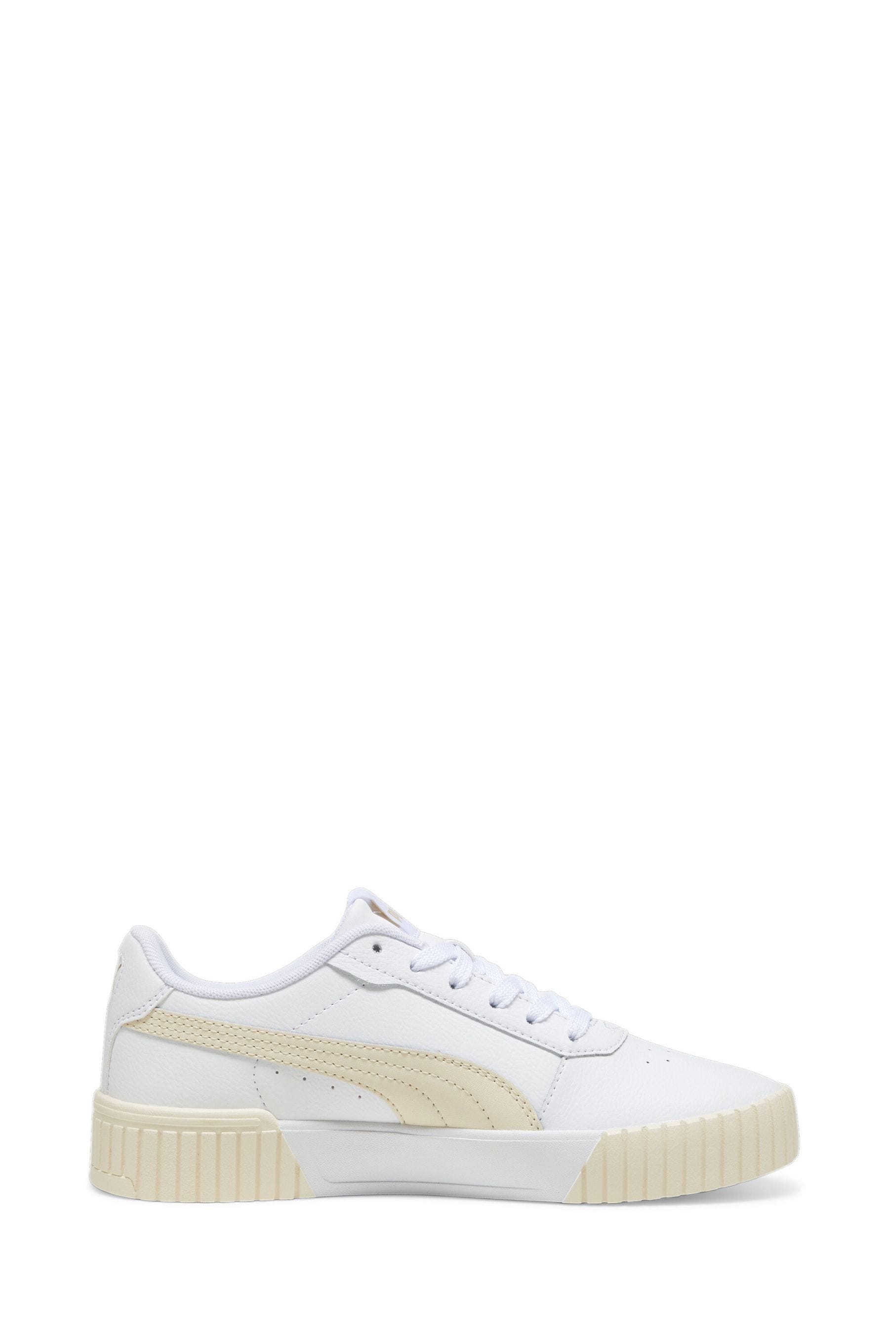 Buy Puma White Cream Womens Carina 2.0 Trainers from the Next UK online shop