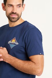 Brakeburn Blue Diamond T-Shirt - Image 4 of 6