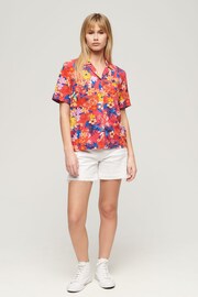 Superdry Pink Beach Resort Shirt - Image 2 of 3