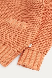 KIDLY Orange Garter Stitch Jumper - Image 4 of 4