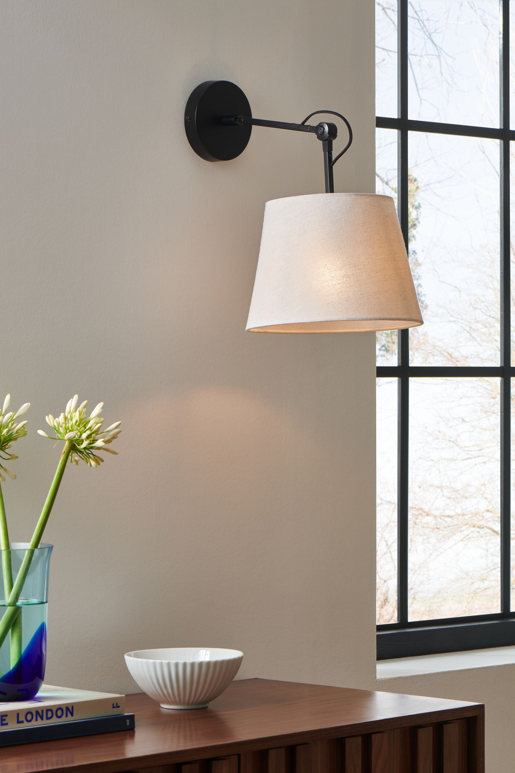 Buy Jasper Conran London White Black Wall Light from the AspennigeriaShops online shop