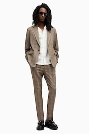 AllSaints Brown Maffrett Trousers - Image 2 of 7