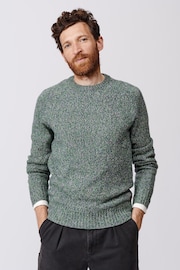 Aubin Riply Twist Crew Neck Jumper - Image 1 of 8