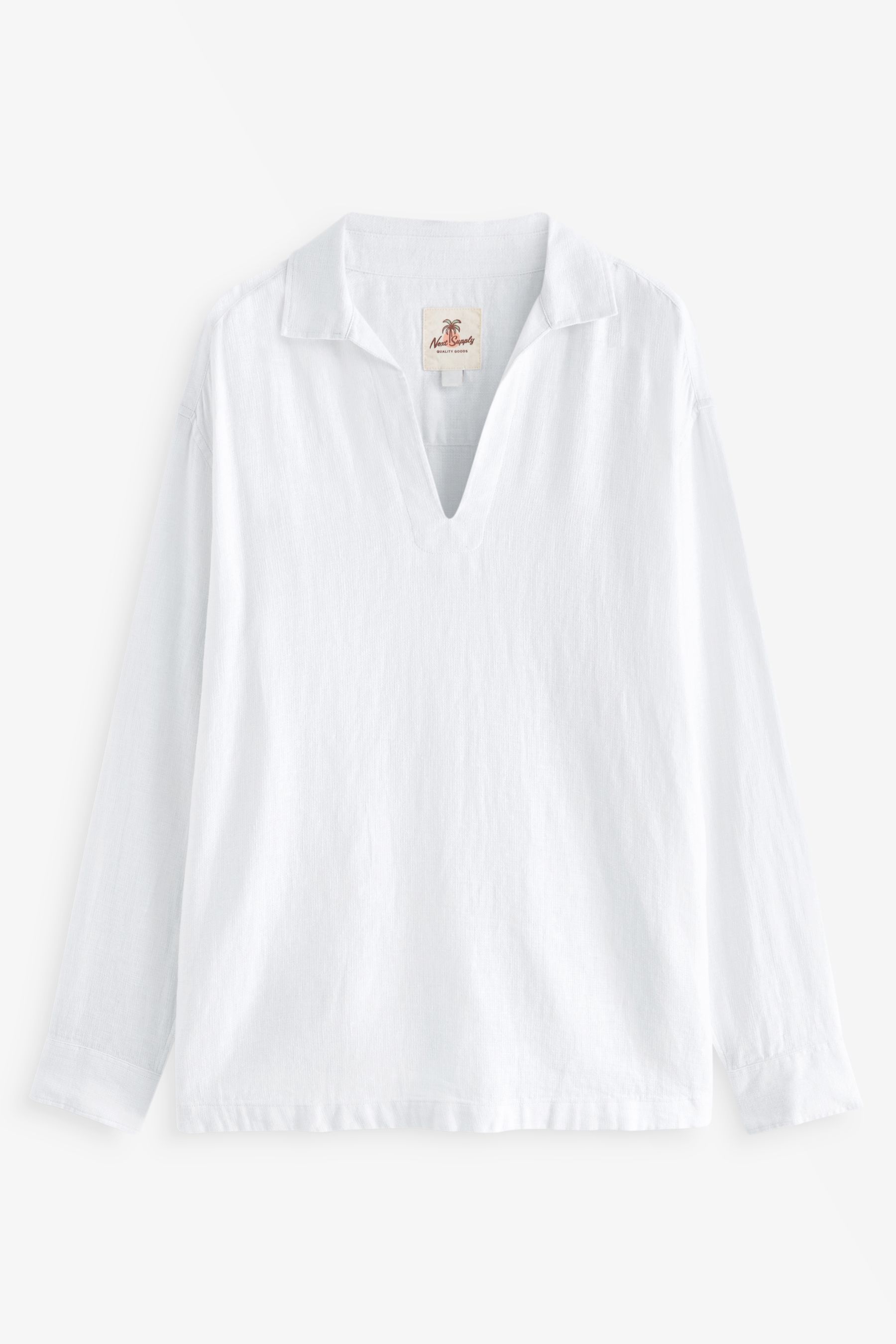 Next white linen top discount