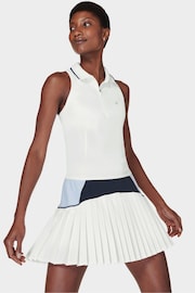 Sweaty Betty White Power Ace Mix Pleat Tennis Skort - Image 1 of 8