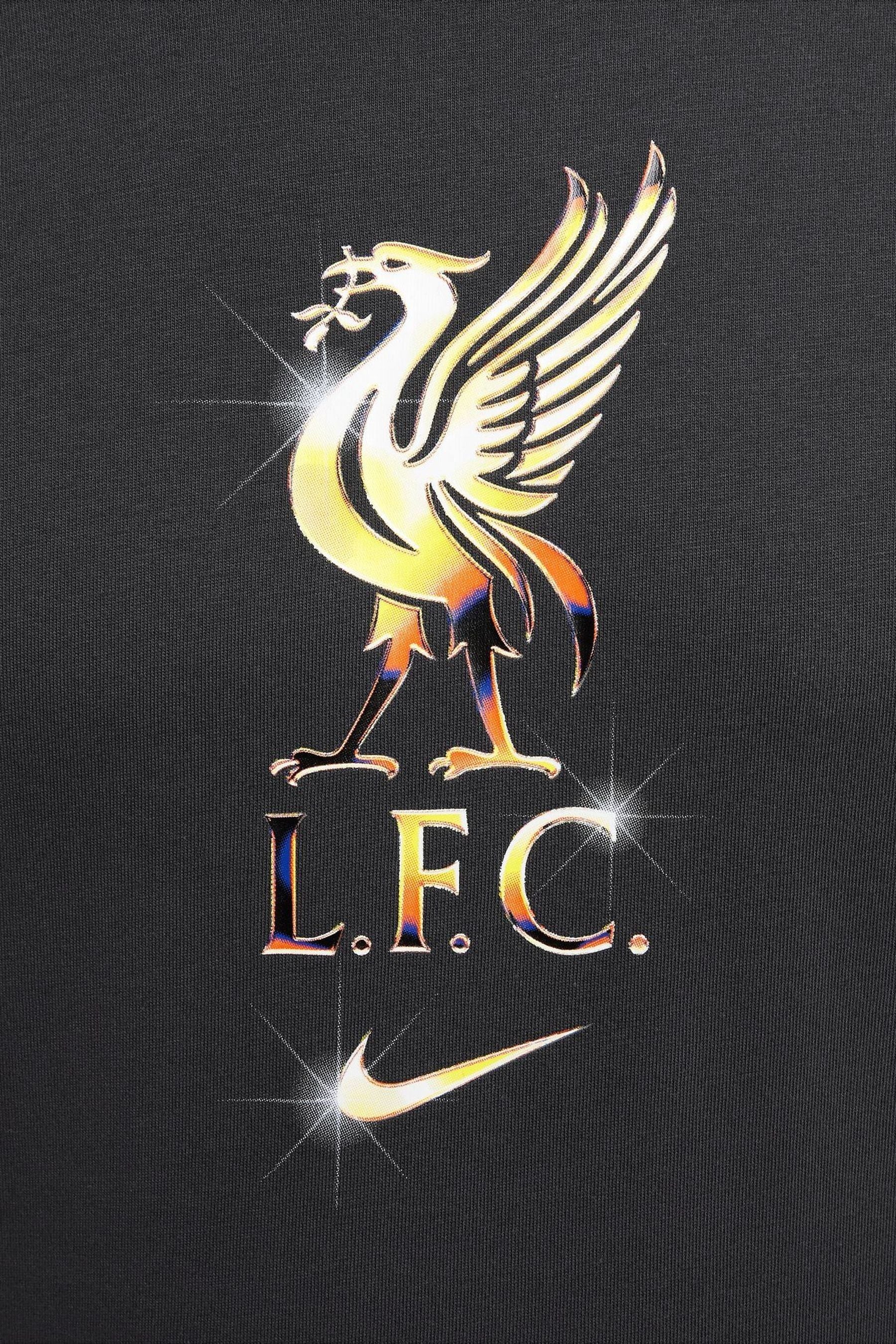 Buy Nike Black Liverpool FC Crest T Shirt from Next Germany
