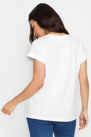 PixieGirl Petite White 2 PACK White & Black 'San Francisco' Slogan T-Shirts - Image 4 of 5